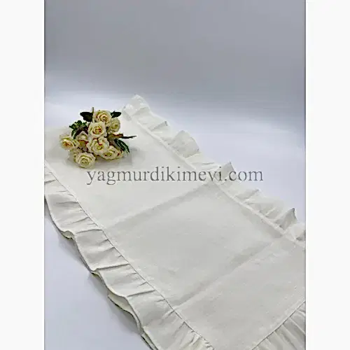 Naturel Fırfırlı Runner