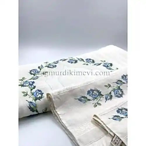 Kanaviçe İşlemeli Seccade Takımı (3’lü Set)