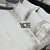 7 Parça Çeyizlik Nakışlı Nevresim Takımı ve Püsküllü Pike Örtüsü